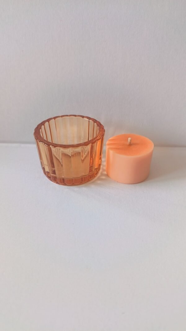 IMG_20260425_121514 Chauffe-plat + sa bougie orange