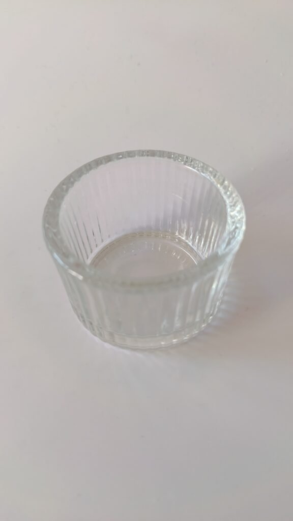 Chauffe - plat - Verre transparent blanc à fines côtes