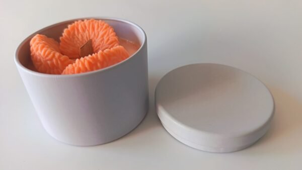 IMG_20260501_100148 Bougie - Orange confite (pot en métal blanc)