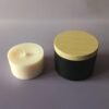 IMG_20260330_180308 Bougie rechargeable naturelle – Pot en métal noir (couvercle imitation bois)